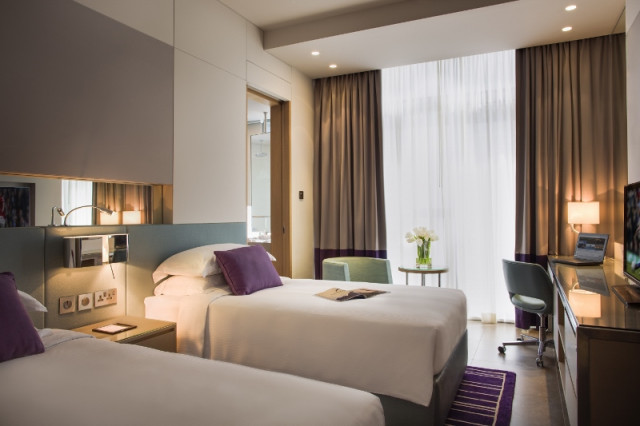 Capital Centre Arjaan by Rotana - Twin Bed (800x533)